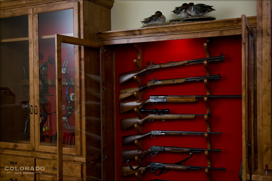 woodworking plans a gun cabinet